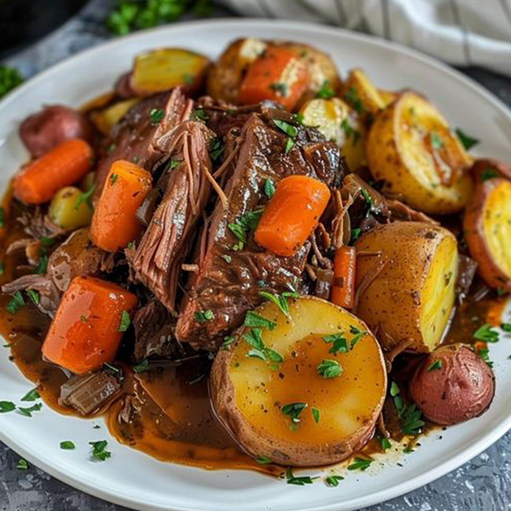 Pot Roast with Potatoes and Carrots