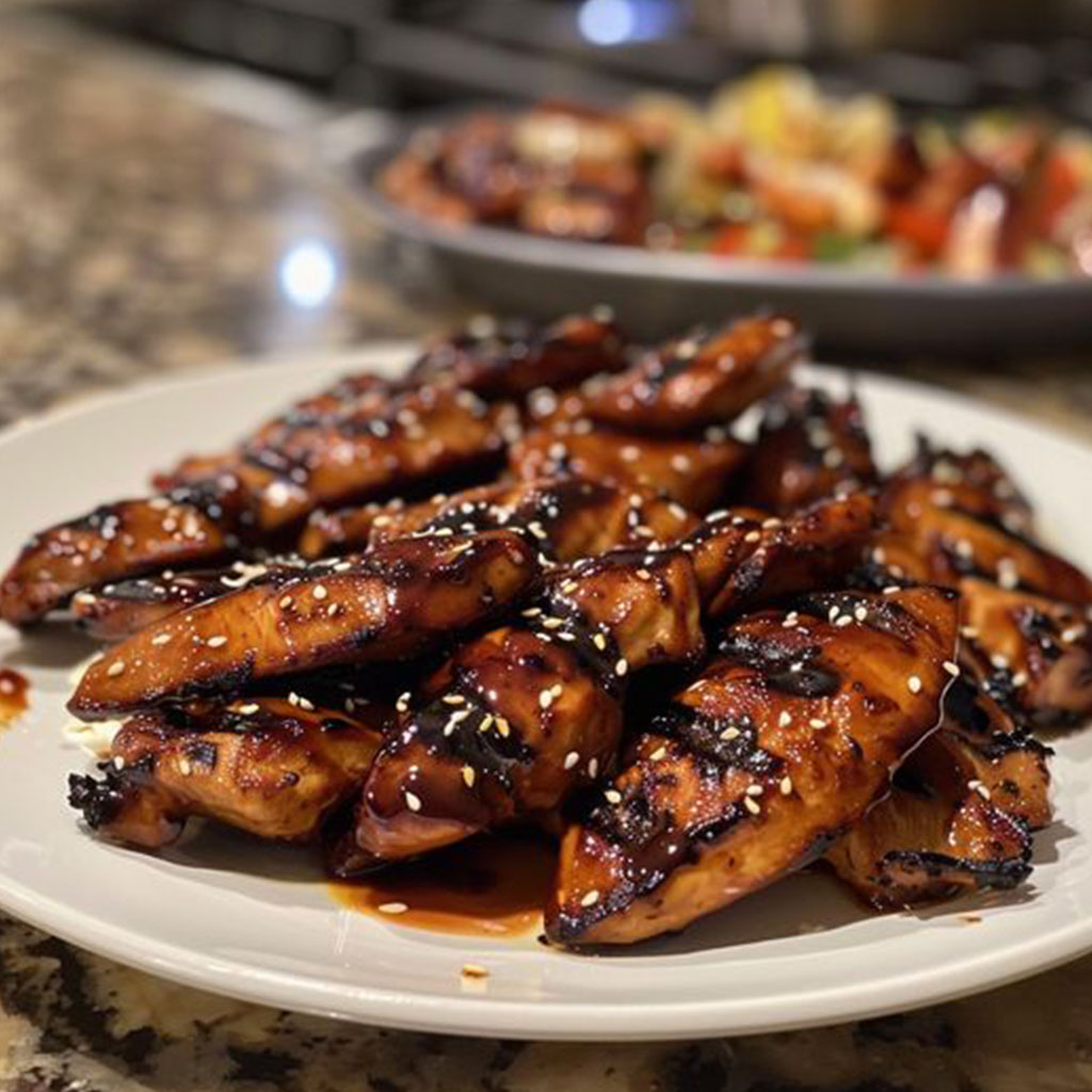 Hawaiian Grilled Teriyaki Chicken, Delicious Hawaiian Grilled Teriyaki Chicken