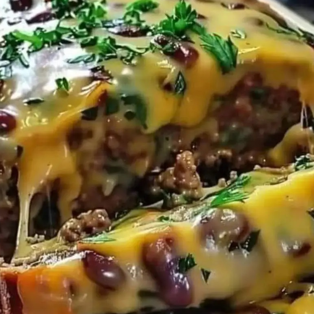 Philly Cheesesteak Meatloaf