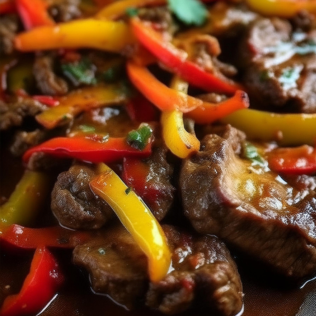 Crockpot Pepper Steak