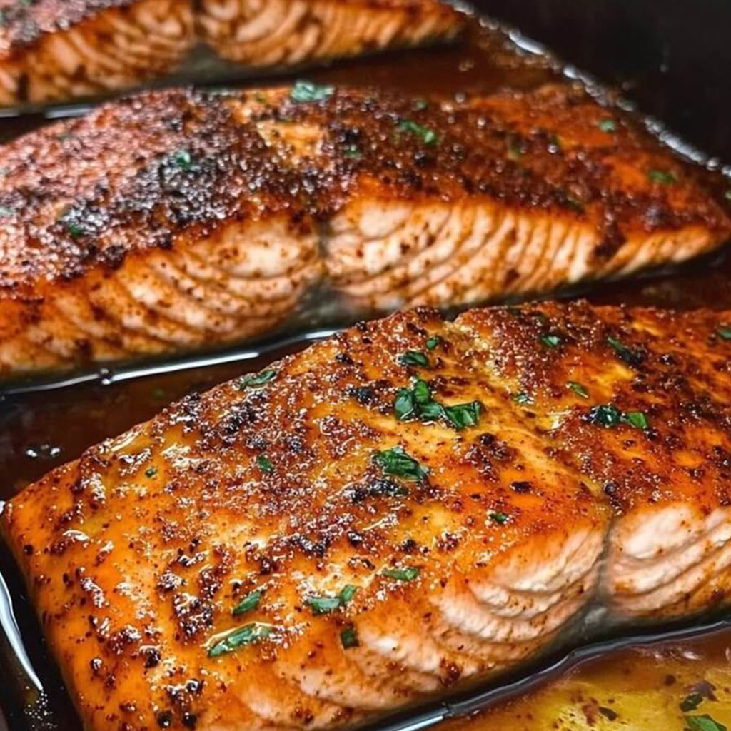 Cajun Honey Butter Salmon