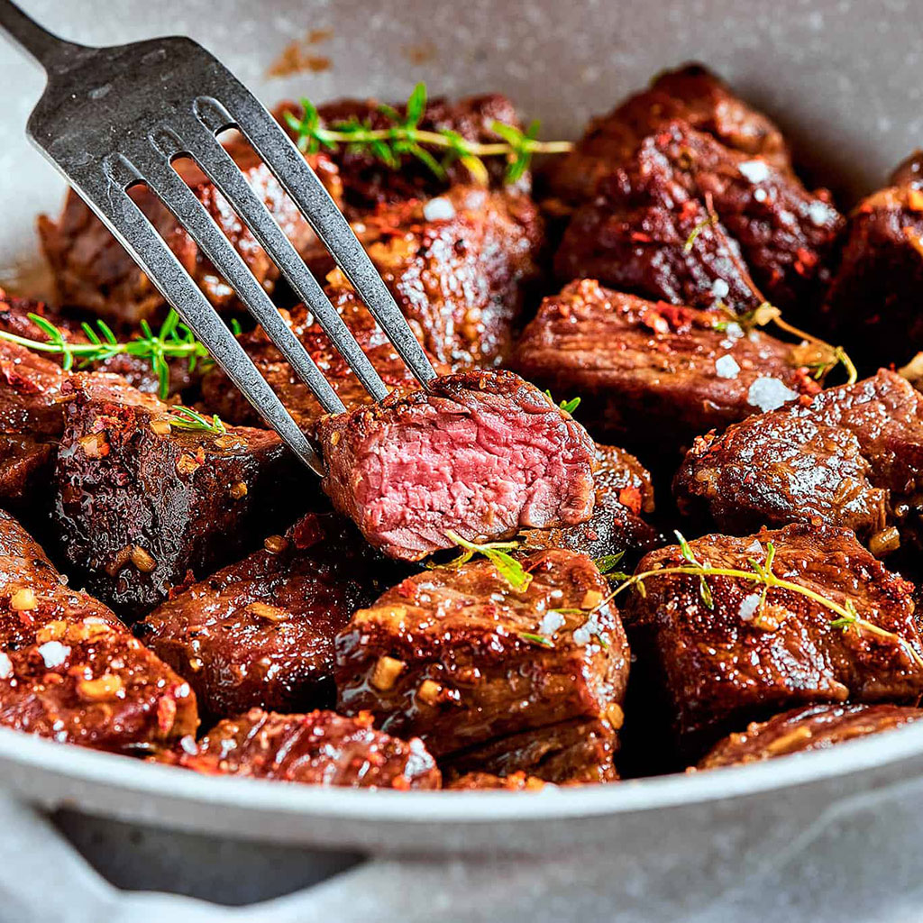 Garlic Butter Steak Bites