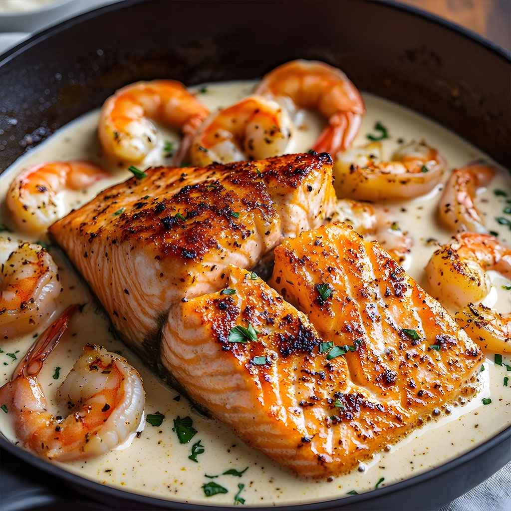 Honey-Lime Garlic Butter Baked Salmon