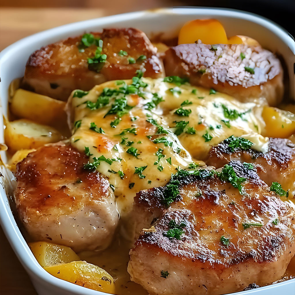 Savory Garlic Butter Pork Delight