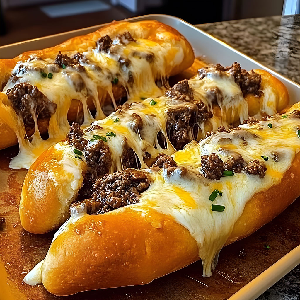 Philly Cheesesteak Stuffed Cheesy Breadsticks