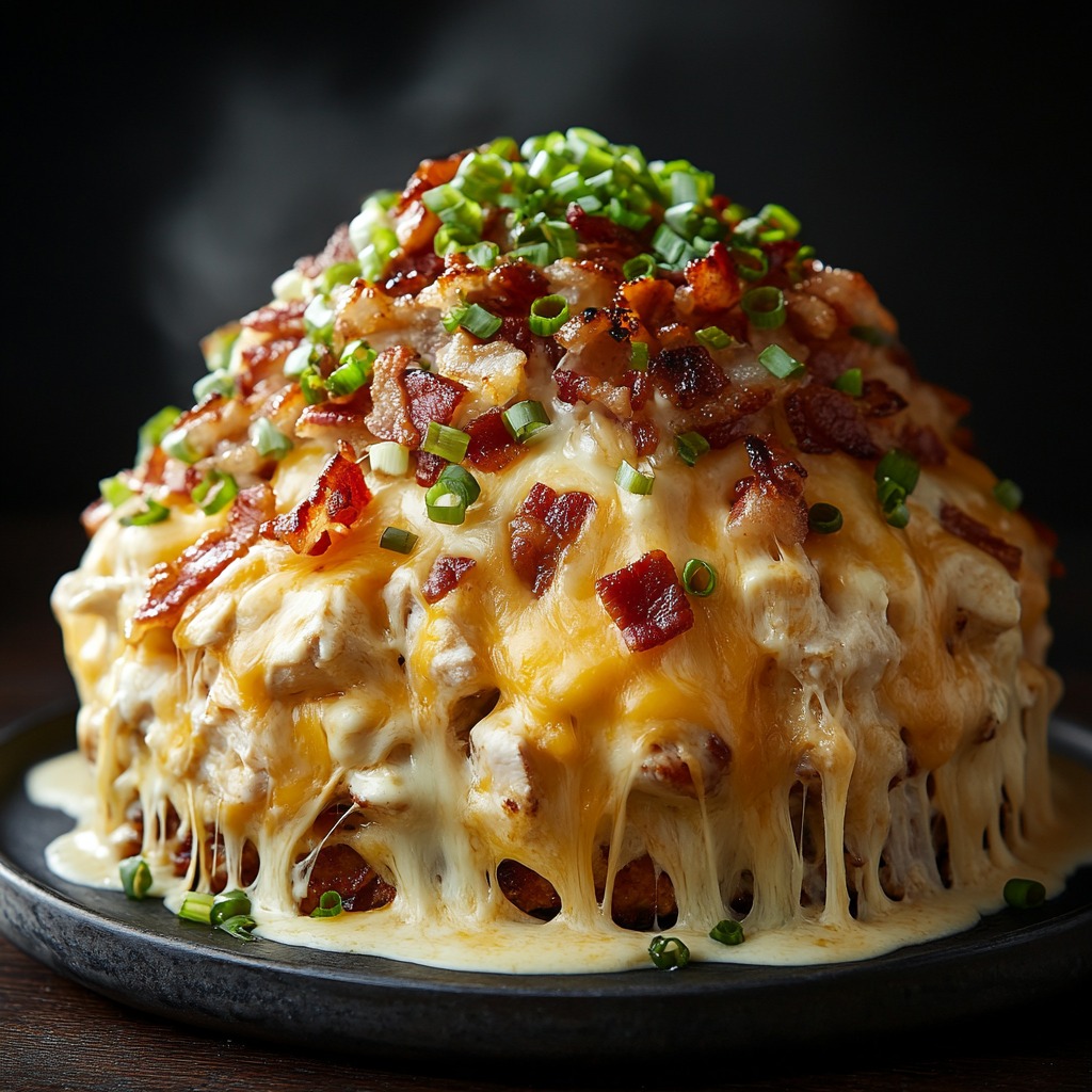 Loaded Cheesy Bacon Ranch Chicken Recipe: