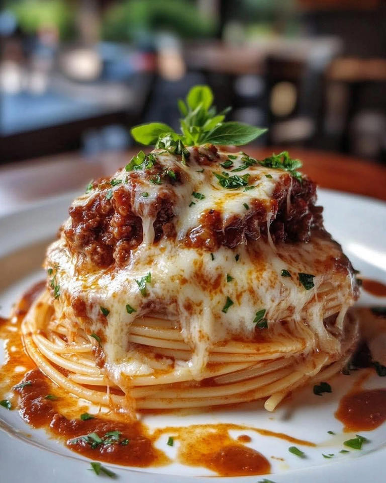 Beef Bolognese with Creamy Garlic Butter Spaghetti, Creamy Garlic Butter, Spaghetti