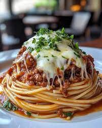 Beef Bolognese with Creamy Garlic Butter Spaghetti, Creamy Garlic Butter, Spaghetti