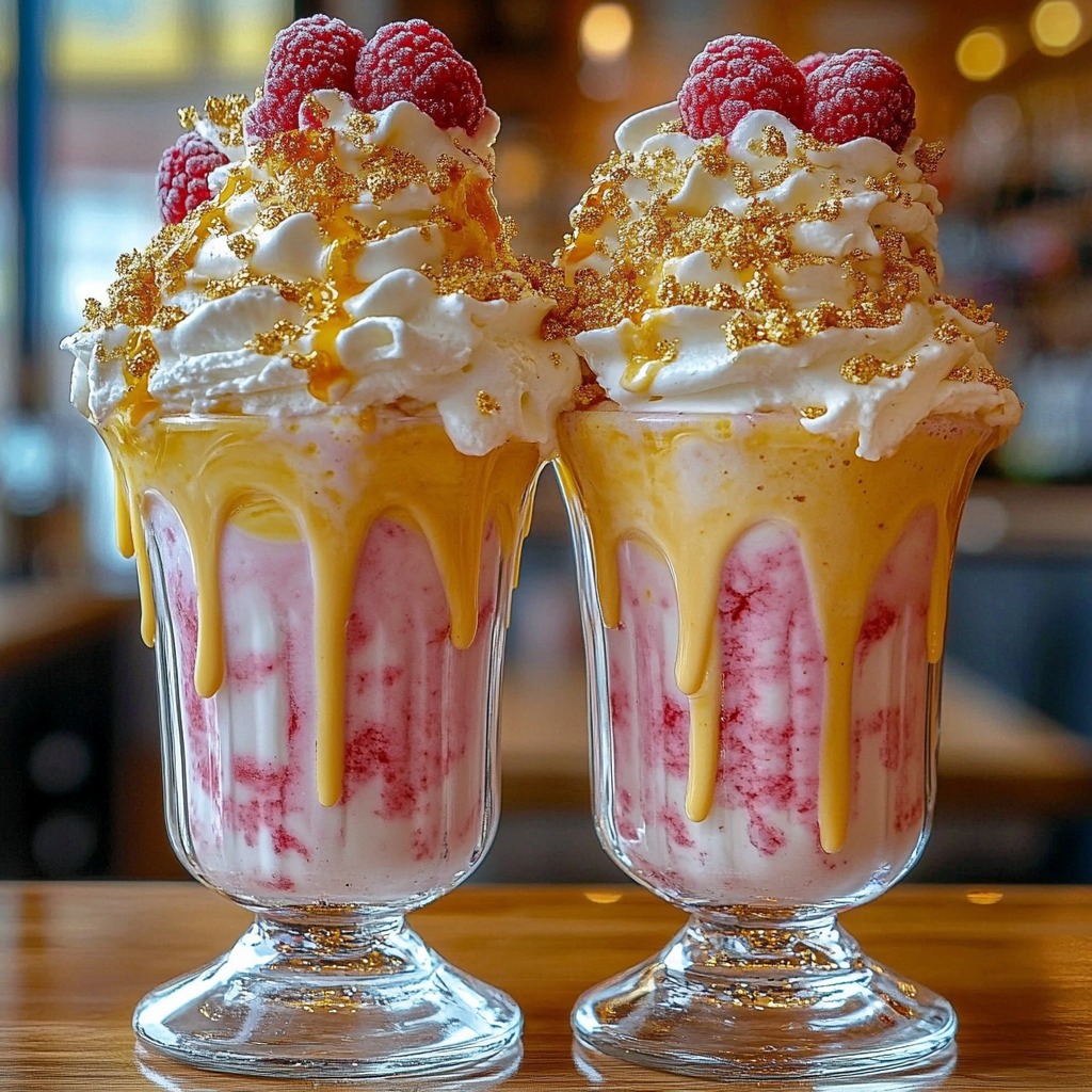 Raspberry Caramel Milkshake Recipe, Raspberry, Caramel, Milkshake Recipe