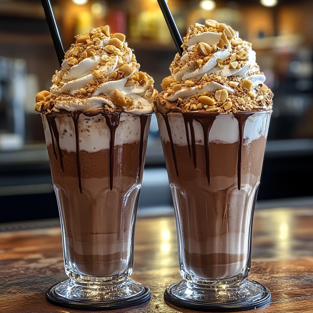 Chocolate peanut butter milkshake with vanilla ice cream, Peanut butter chocolate milkshake without ice cream, Chocolate peanut butter shake protein, Chocolate peanut butter milkshake with cocoa powder, Chocolate Peanut Butter milkshake near me, Chocolate peanut butter banana milkshake, Chocolate milkshake recipe, Peanut butter hot fudge milkshake