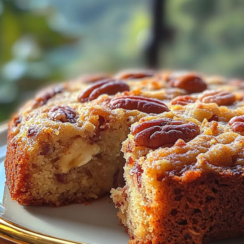 Pecan Banana Cake Recipe, Pecan Banana Cake, Pecan, Banana Cake Recipe, Banana, Cake